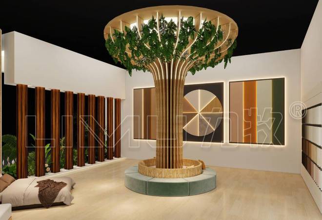 2025 長沙建博會 力牧國際為魯麗木業(yè)打造的高質(zhì)感展臺精彩亮相(圖4)